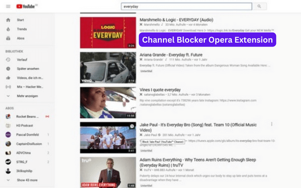 Say Goodbye to Annoying Ads with Channel Blocker Opera Extension